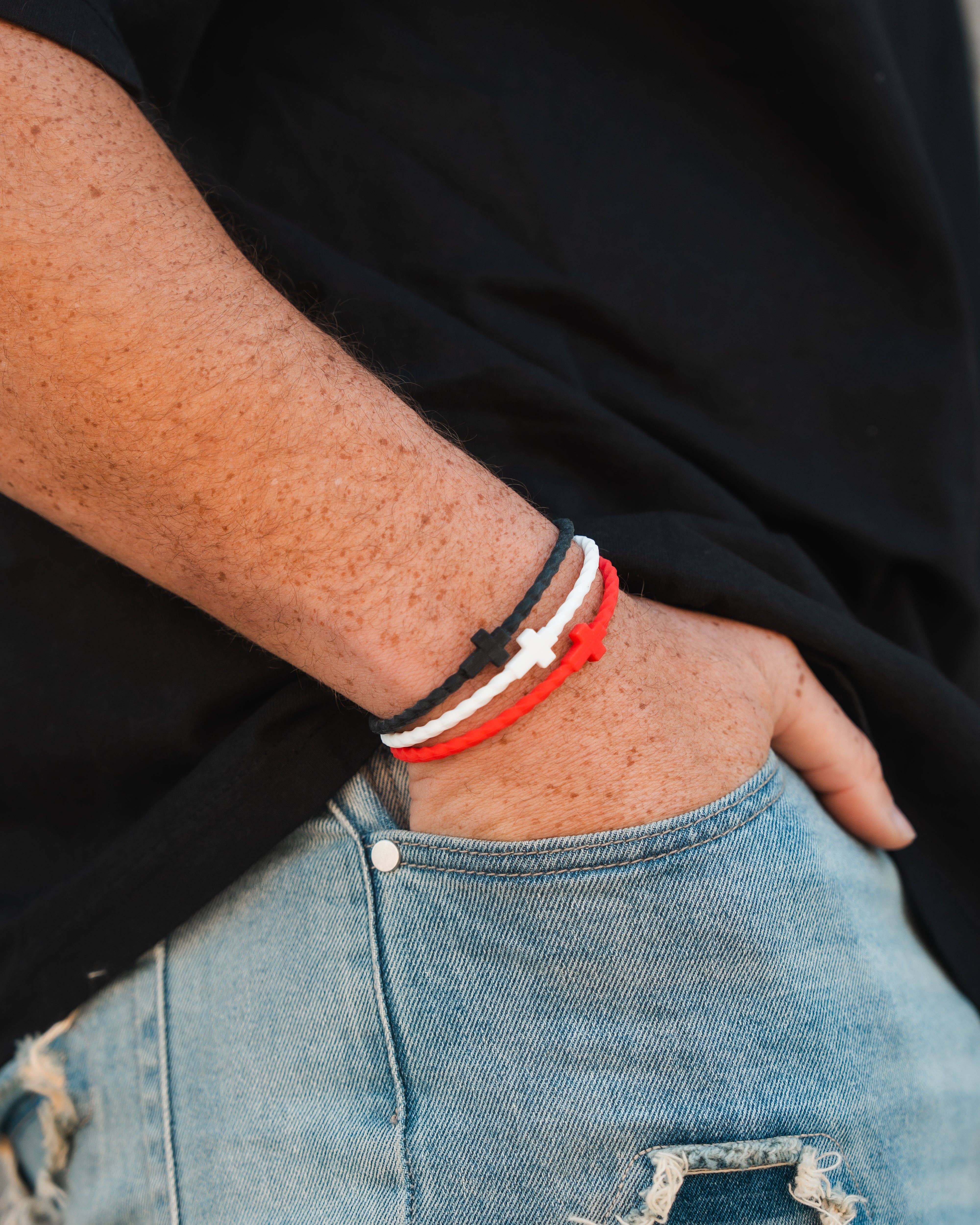 In God We Must - Wholesale Jewelry Set - Infinity Cross Bracelets- Grace4