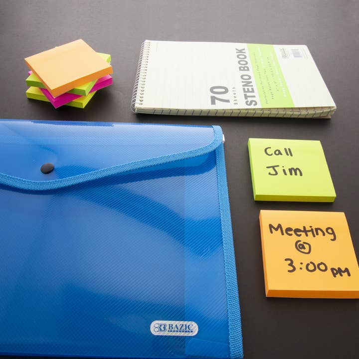 BAZIC Products - Wholesale Sticky Notes - Sticky Notes 3" X 3" 80 Ct. Neon3