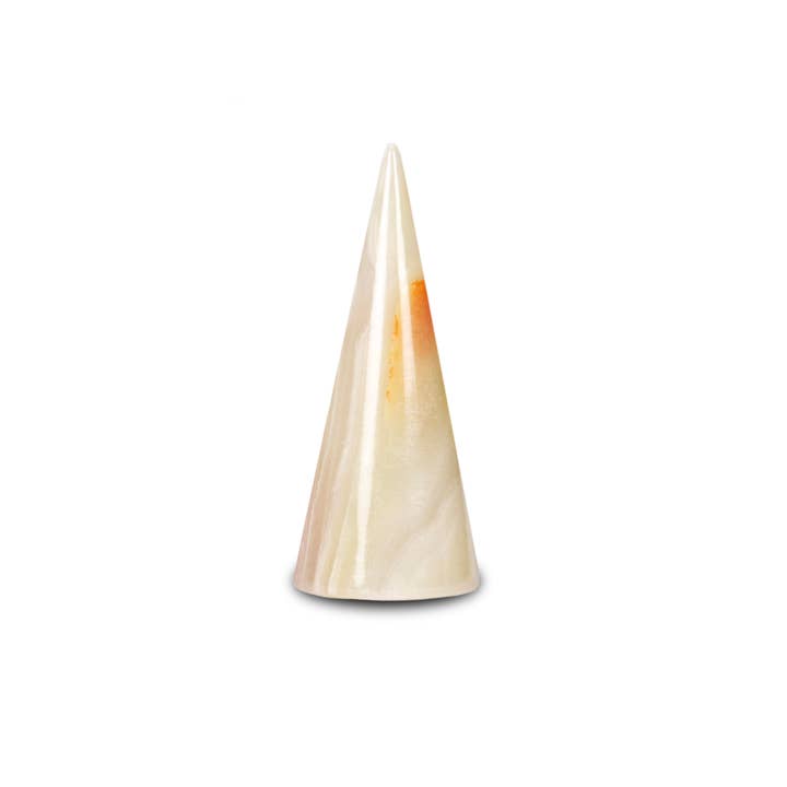 British Fossils - Wholesale Jewelry Stand & Display - 2.75” Marble Cone Ring Holders6