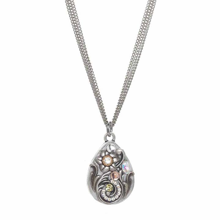 Michal Golan Jewelry - Wholesale Pendant/Charm Necklace - Silverlining Drop Necklace I