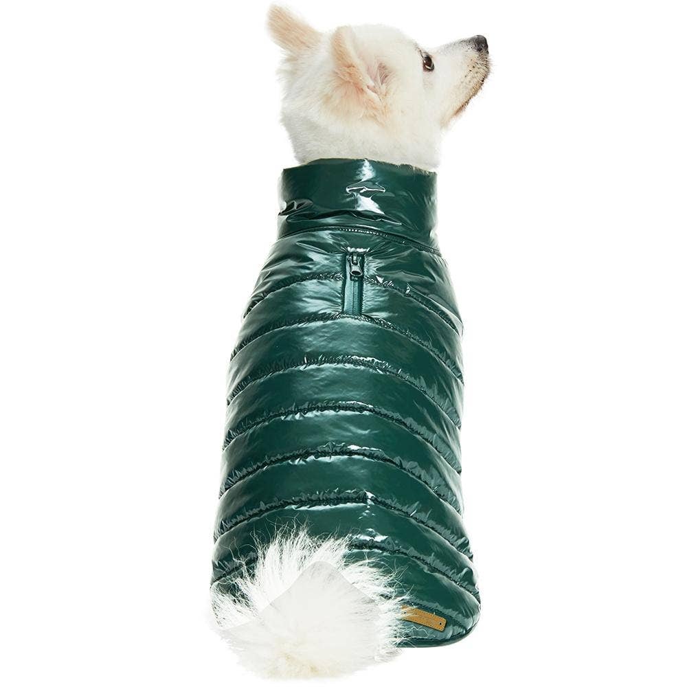 Blueberry Pet - Wholesale Pet Jacket - Dog - Custom-woven& Dyed Puffer Jacket, Flex Chest + Leash Opening5