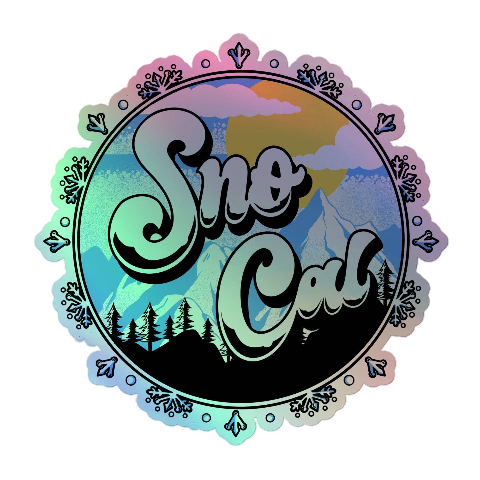 Sno*Cal - Wholesale Sticker - Sno Cal Holographic Sticker2