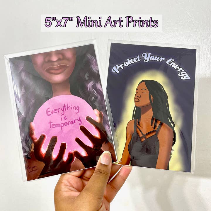 Mini 5'x7" Art Prints by Morgan Cerese Art for wholesale by Morgan Cerese Art