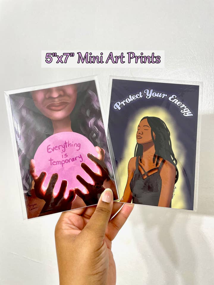 Mini Impressões de Arte 5'x7" por Morgan Cerese Art por atacado de Morgan Cerese Art