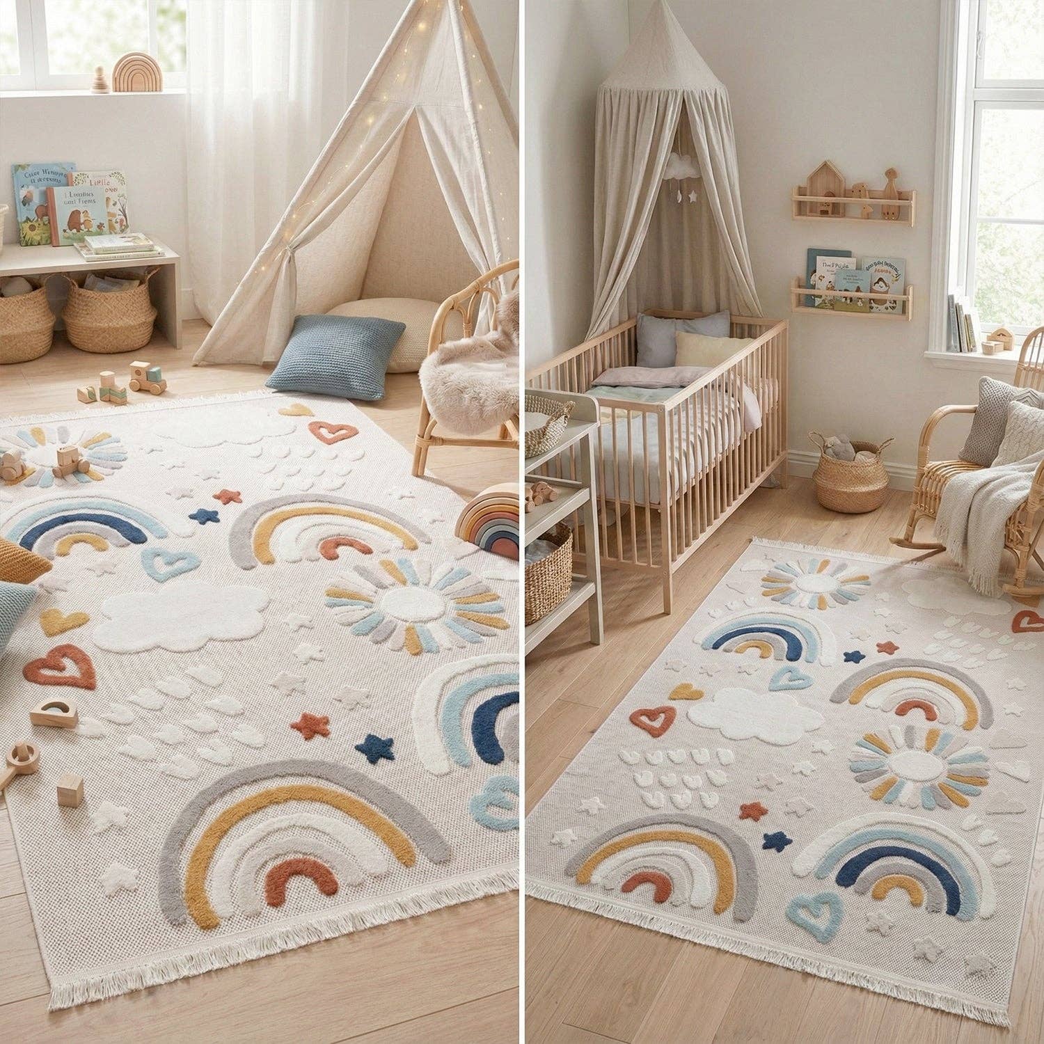 Rugura - Wholesale Mat - Kids & Baby - Rainbow Children's Rug7