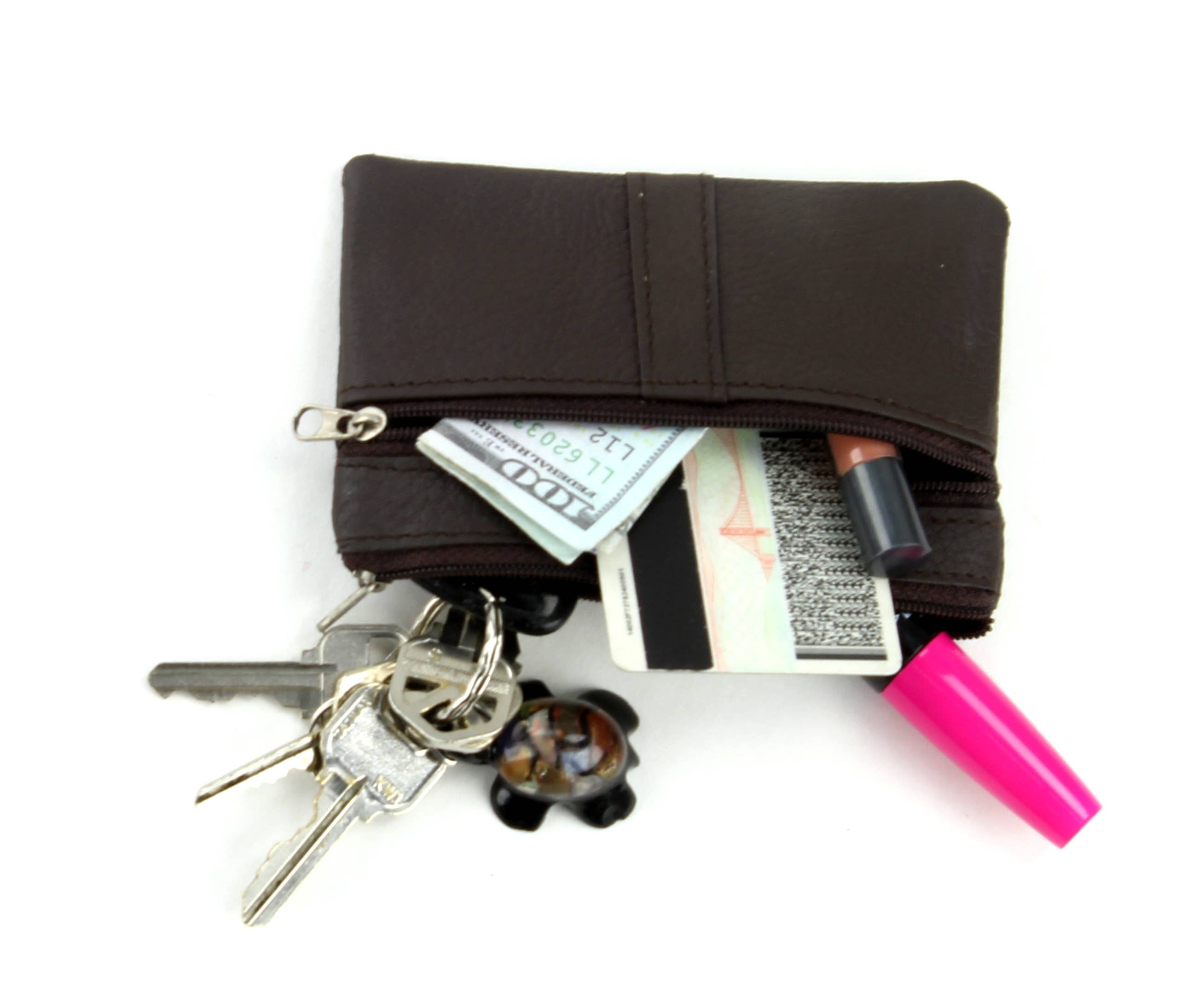 Leather Impressions Inc - Vente Porte-monnaie – femme - Porte-monnaie en cuir de vachette 30034