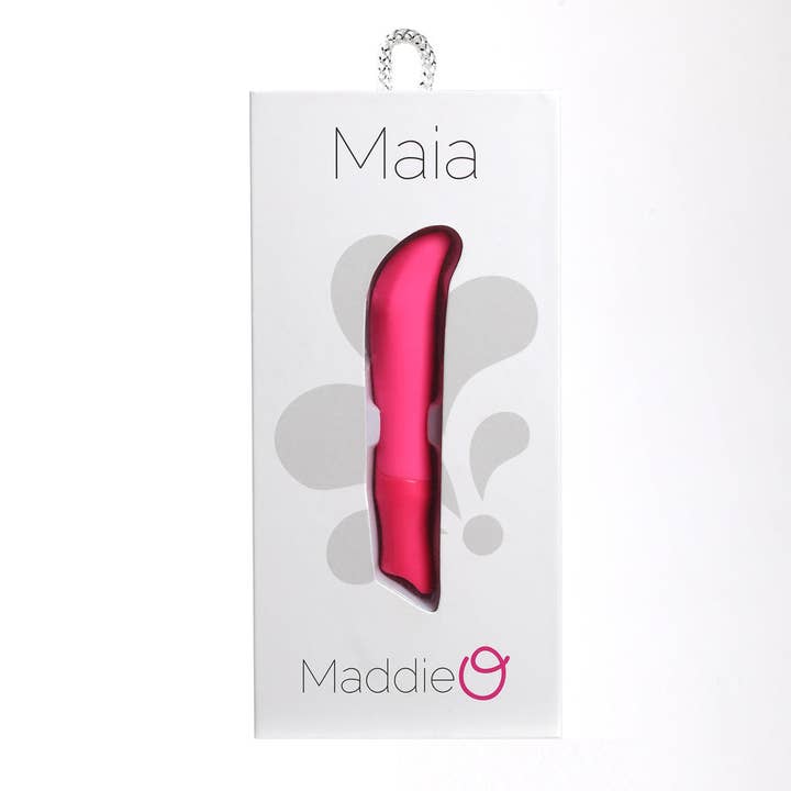 Maddie Rechargeable Silicone 10-Function G-Spot Bullet Vibe for wholesale by Maia Toys