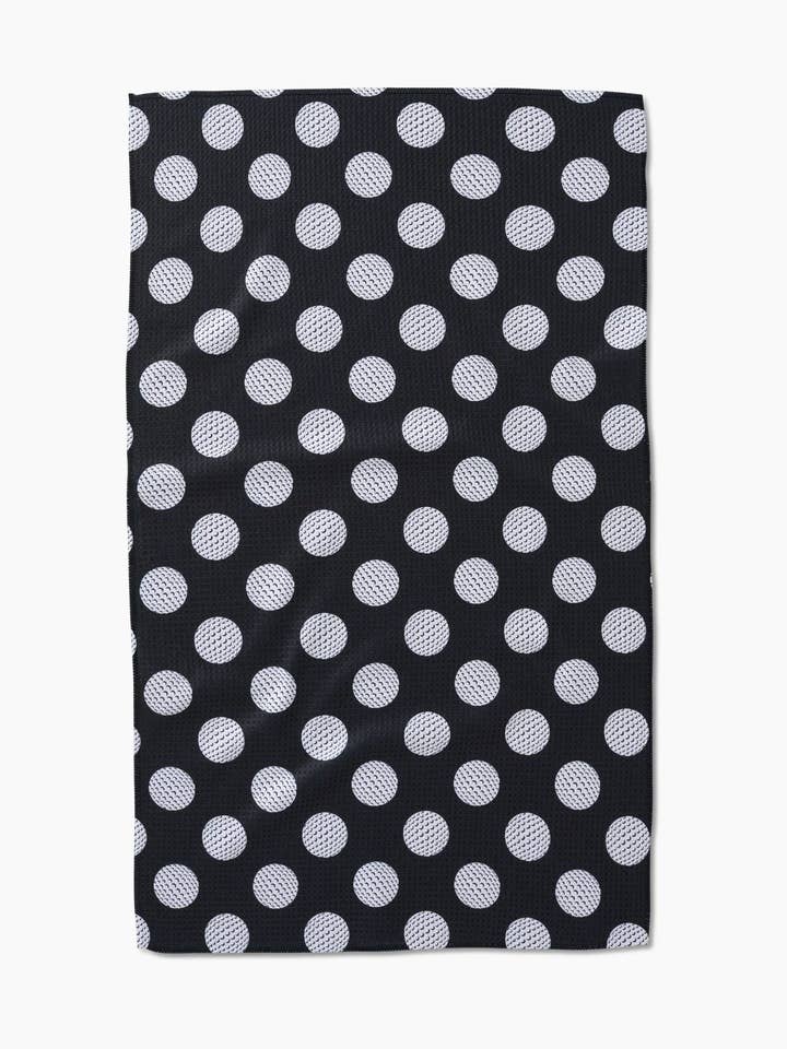Hole In One Tea Towel for wholesale by Geometry