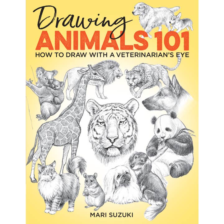 Drawing Animals 101: Draw Animals Like a Vet for wholesale by Mixed Media Resources LLC