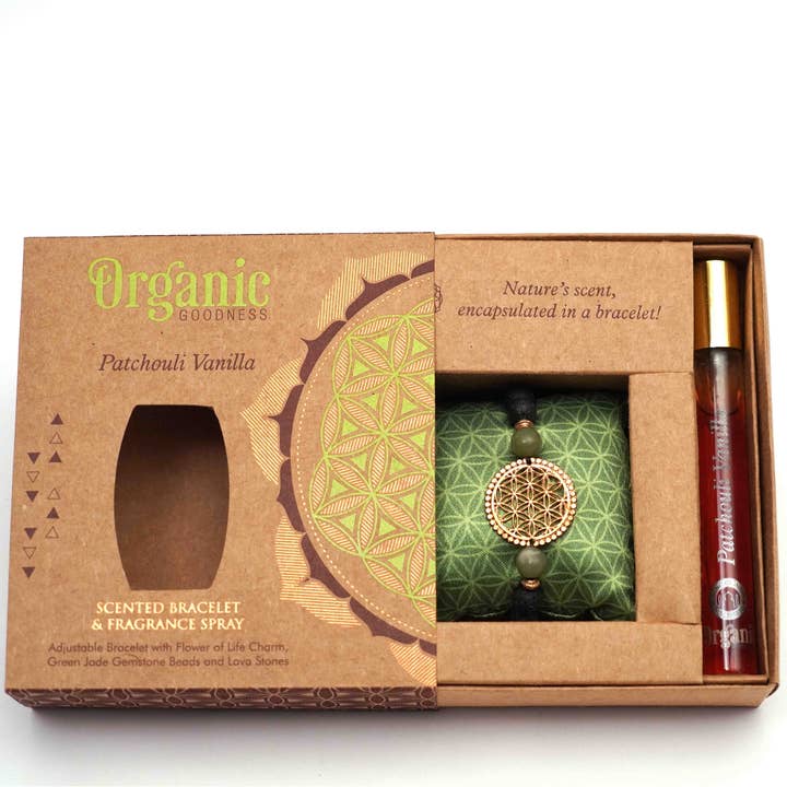 R. Expo/Song of India - Wholesale Perfume/Eau de Toilette - Organic Goodness Perfume Bracelet - Patchouli Vanilla