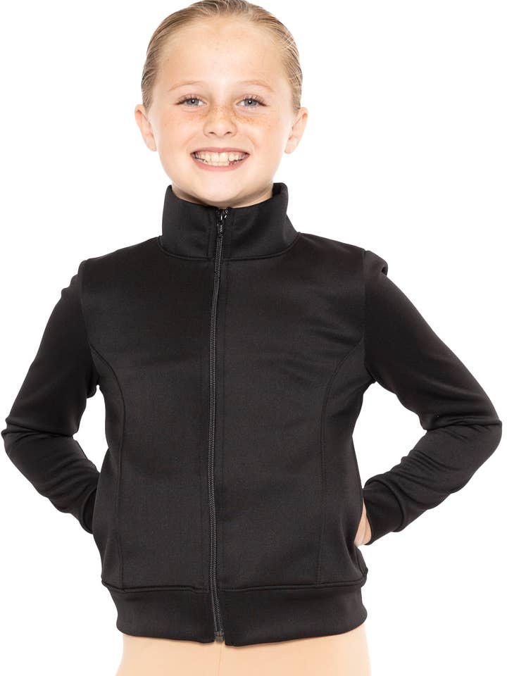 Chaqueta de Algodón para Calentar de Animadora de Niña para venta al por mayor de Stretch Is Comfort