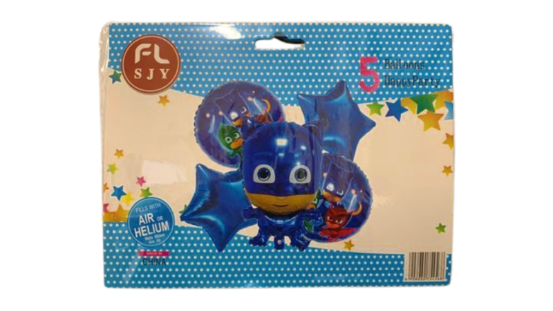 My Wholesale Warehouse - Wholesale Balloon - Large 5pc Happy Birthday Cartoons Character Balloons - 28 Options!25