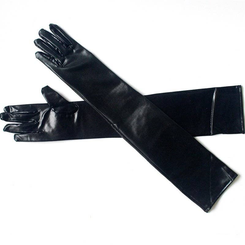 FurDecoration - Wholesale Gloves – Women's - Long Leather Tight-Fitting Paper Card Packaging Gloves4