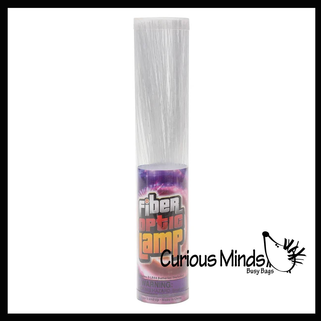 Curious Minds Toys - Wholesale Figurine Lamp - 1 Fiber Optic Lamp Light - Flexible Streams of Light Lamp De4