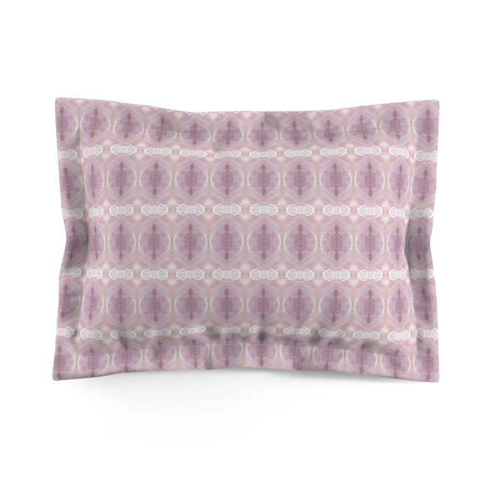 Lavender Salt Pillow Sham for wholesale by B.Maraffi Art and Home