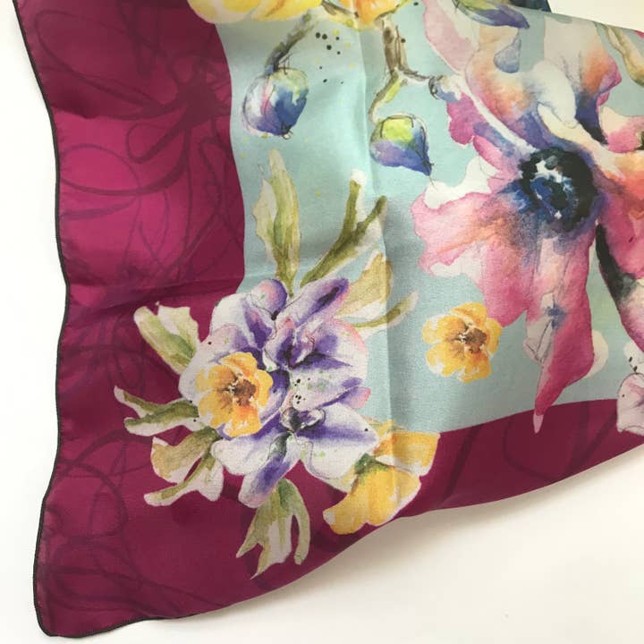 Seidentücher für den Garten für den Großhandel von Scarlett