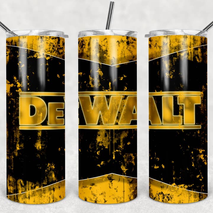 Southern Touch Creations – wholesale Insulated mug/tumbler – 20 oz Dewalt Tumbler