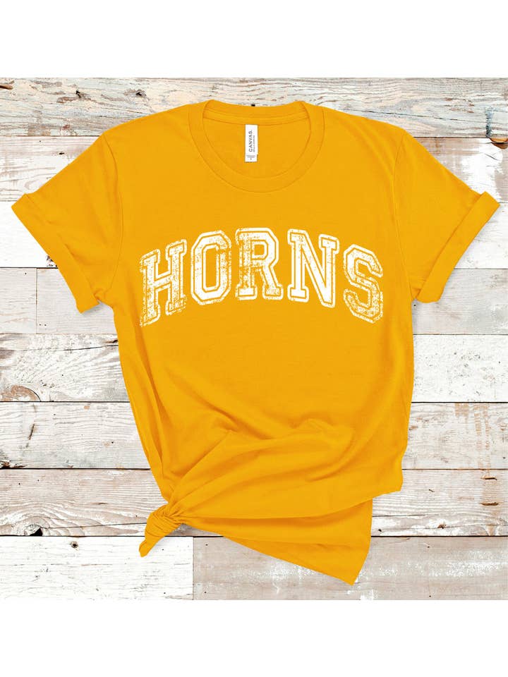 American Threadz Apparel - Wholesale Screen Printed T-Shirt - Women's - Custom Old School Mascot Tee