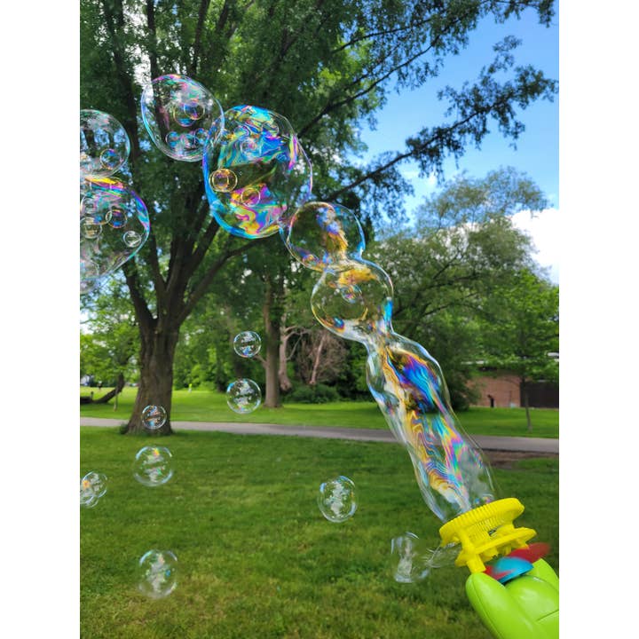Wishbone Products - Wholesale Bubble Wand - Kids - Crazy Yoobbles Bubbles in Bubbles Machine Blower w/ solution7