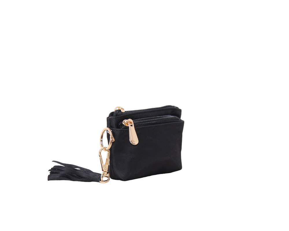 MIA LAROUGE - Wholesale Coin Purse - Women's - NYLON PURSE, NEW COLLECTION1