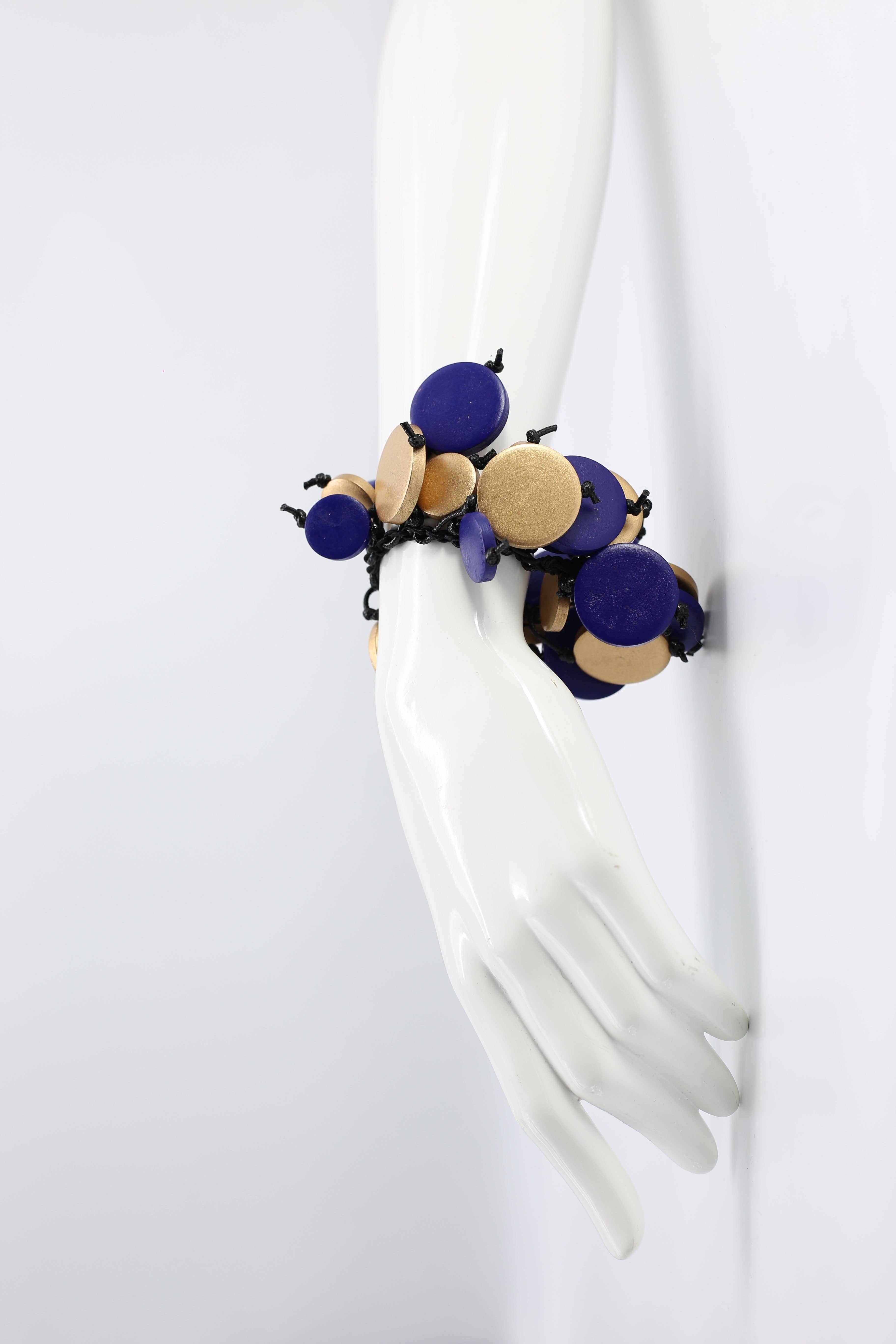 Jianhui London – Pulseira por atacado – Pulseira Feita à Mão de Madeira Recuperada – Forma Única de Moeda6