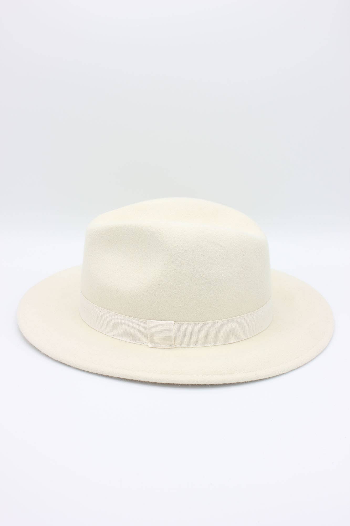 Hologramme Paris - Wholesale Fedora - Women's - Classic Wool Fedora Hat with Ribbon2