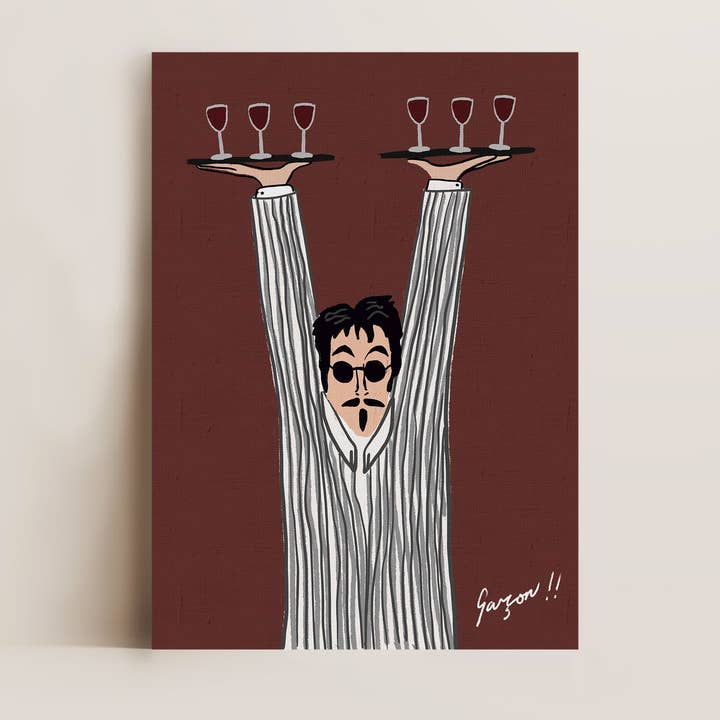 Garcon Print for wholesale by Alluvion