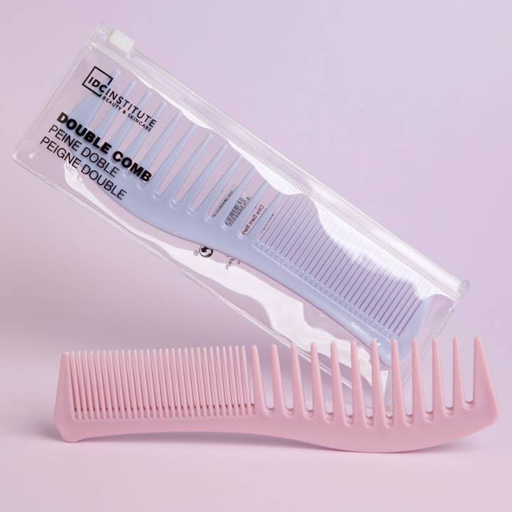 Aquarius Cosmetic SLU - Wholesale Hair Brush/Comb - Idc Institute Double Comb (Assorted)1