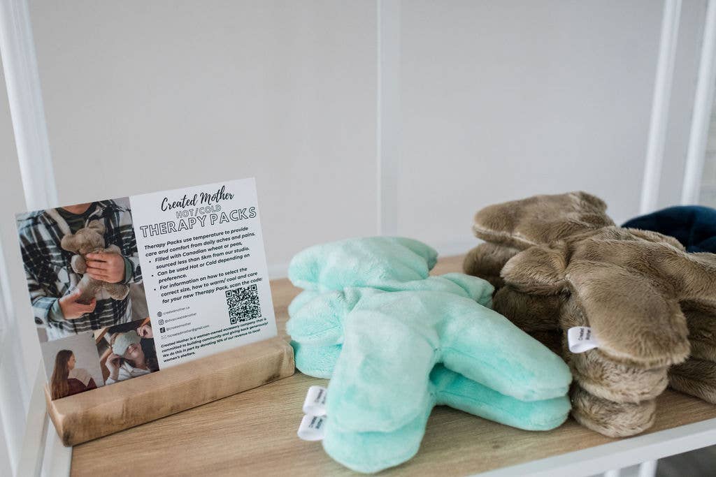 Created Mother – Großhandel Wärme-/Kältekompresse – Therapie-Pack in Bärenform für Heiße und Kalte Anwendungen13
