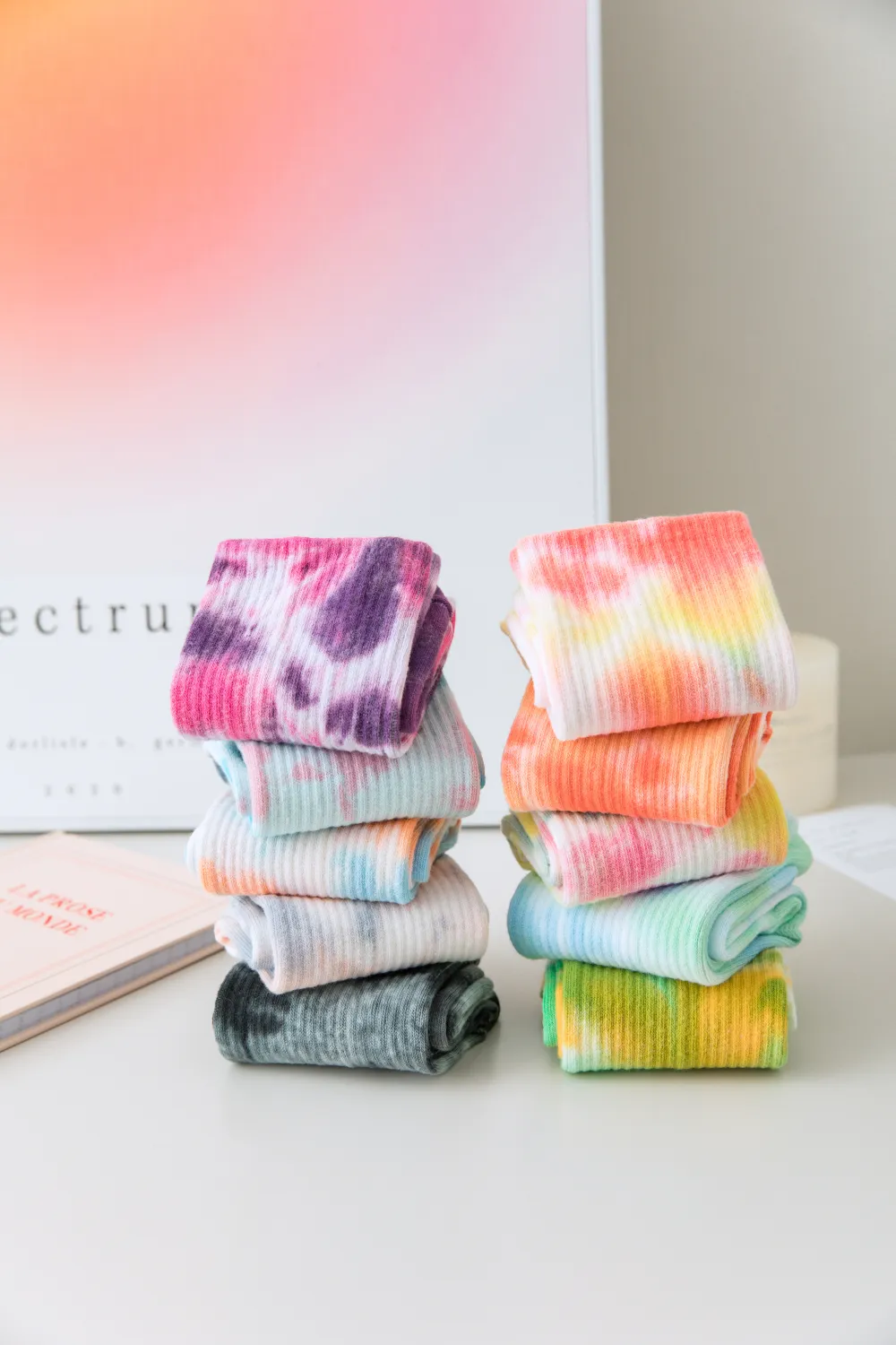 Marc JoJo - Wholesale Socks - Women's - 🧘 ♂️ Tie-Dye Non-Slip Socks – Yoga & Pilates9