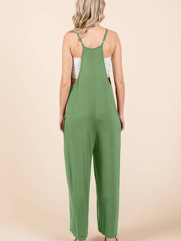 Culture Code - Wholesale Jumpsuit - Women's - CAR2323 - RELAX FIT WIDE LEG JUMPSUIT2