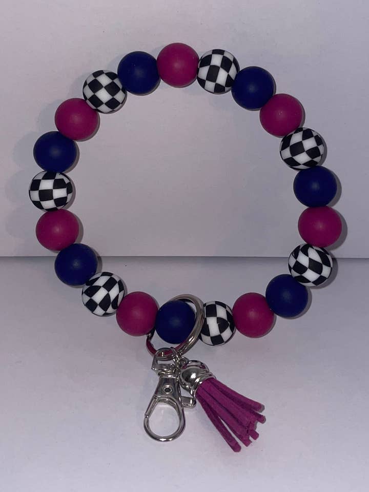 Moody Checkered Wristlet for wholesale by Rae’s Shop