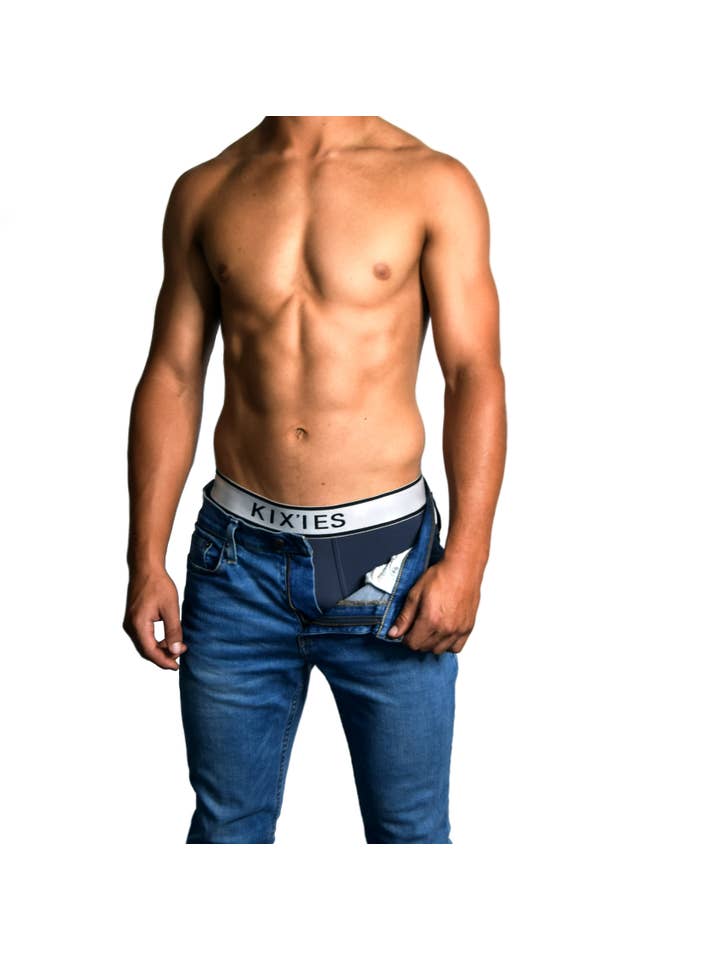 Kix'ies - Wholesale Swim Shorts - Men's - Men's Grey Mesh Trunks1