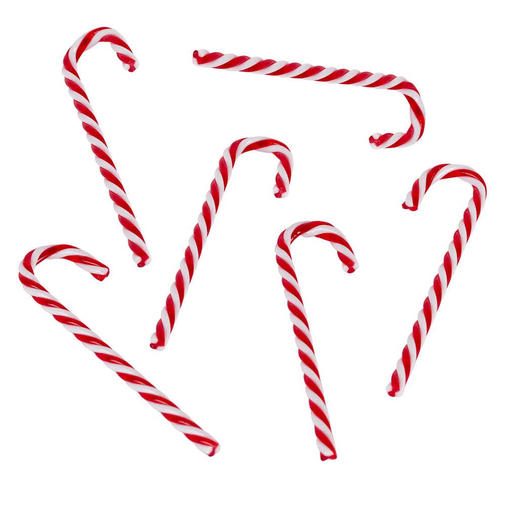 Factory Direct Craft - Vendita all'ingrosso Decorazione natalizia - Bastoncini di zucchero natalizi in poliresina da 15 cm (confezione da 6) - Colore a scelta4