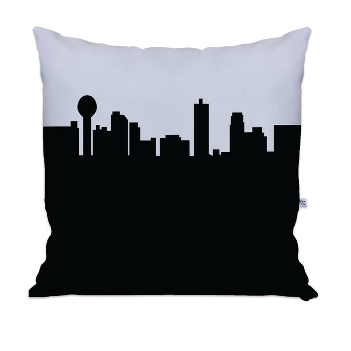 Knoxville TN Skyline Large Throw Pillow for wholesale by Anne Cate