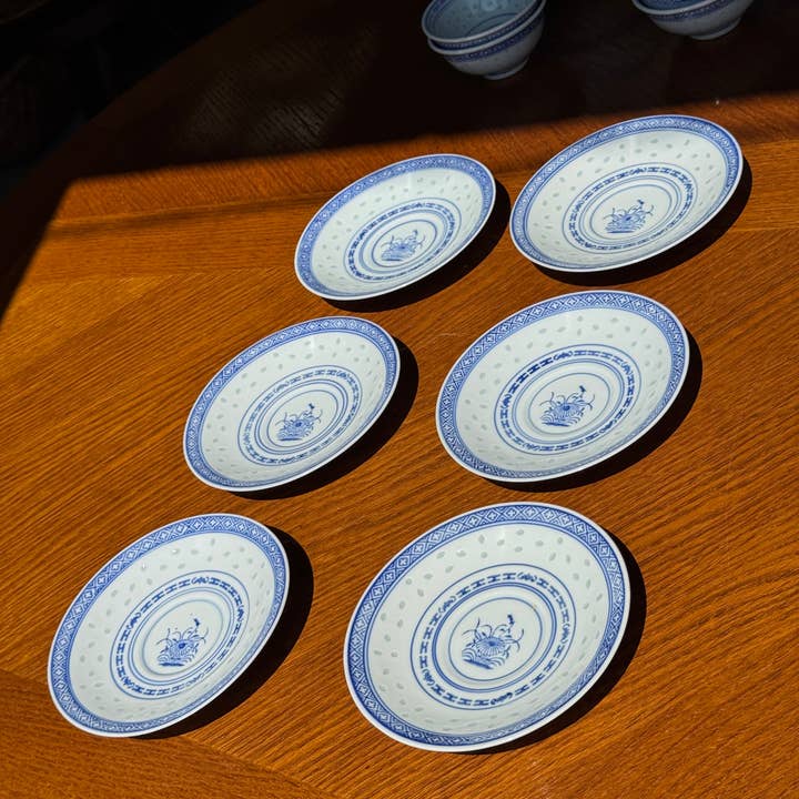 Office Objets - Wholesale Tea Set - Small Chinese tea set with 6 cups and saucers4