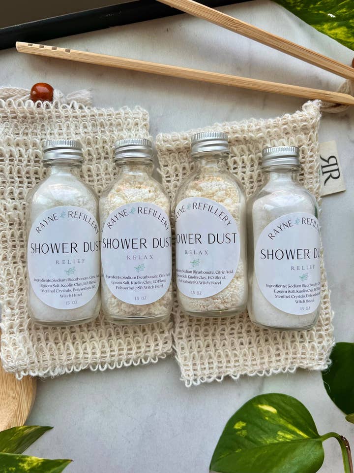 Shower Dust for wholesale by Rayne Refillery