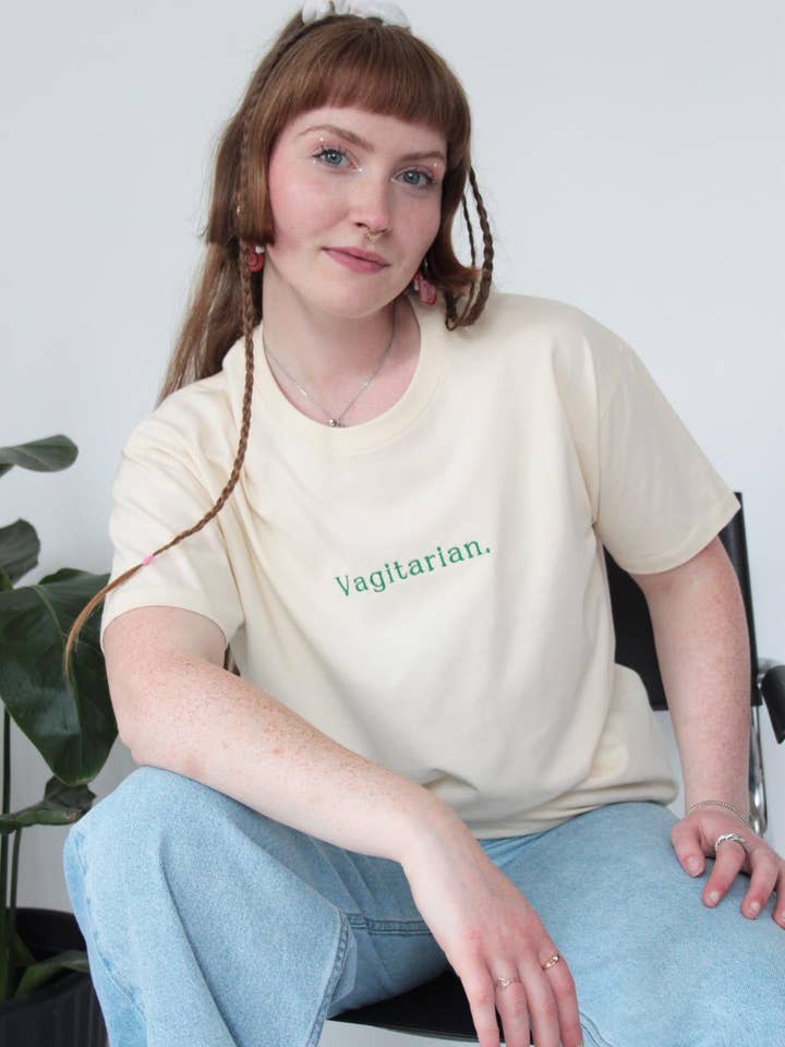 Vagitarian - Tee for wholesale by Sara's threads