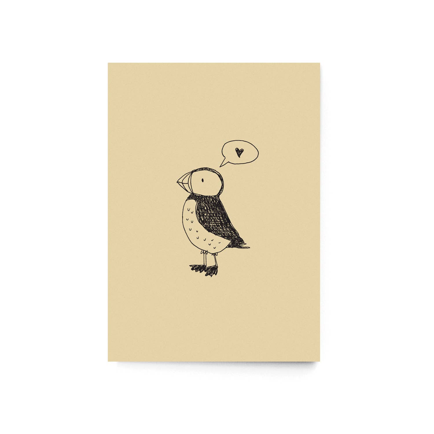 sonst noch was? - Wholesale Postcard - Postcard "Puffin Love"