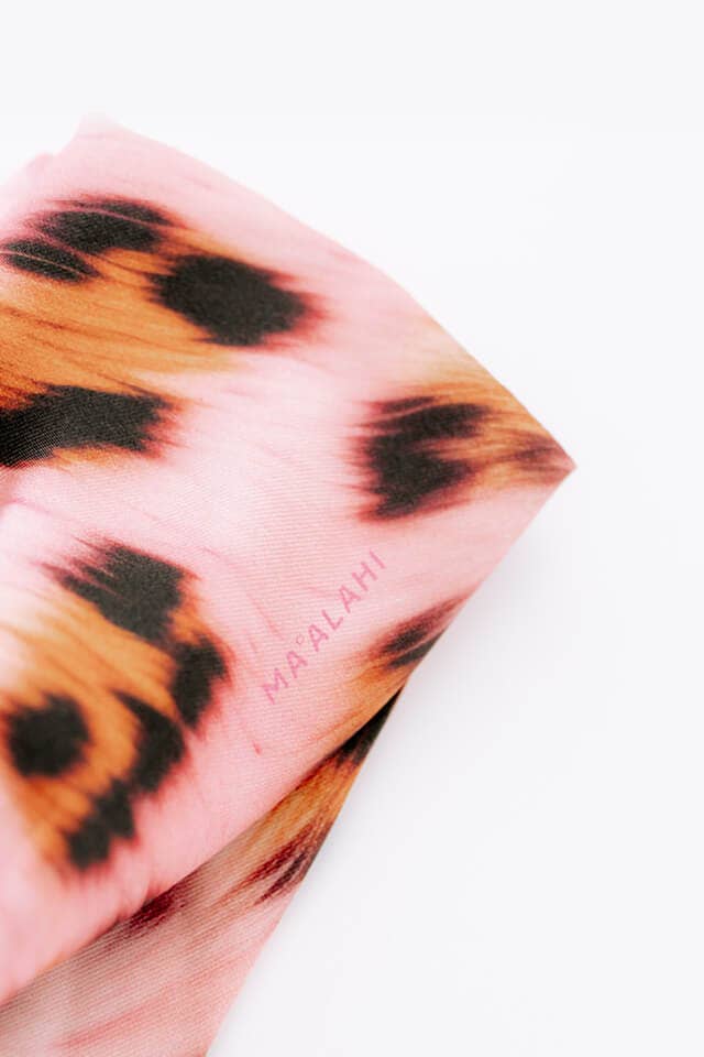 MA°ALAHI Manufaktur - Wholesale Fashion Headband - Women's - Headband with Wire Leo-Pink2