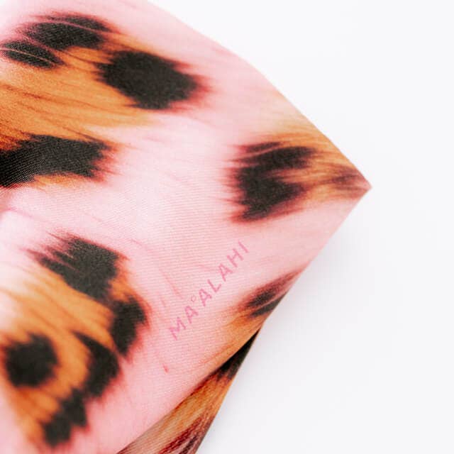 MA°ALAHI Manufaktur - Wholesale Fashion Headband - Women's - Headband with Wire Leo-Pink2