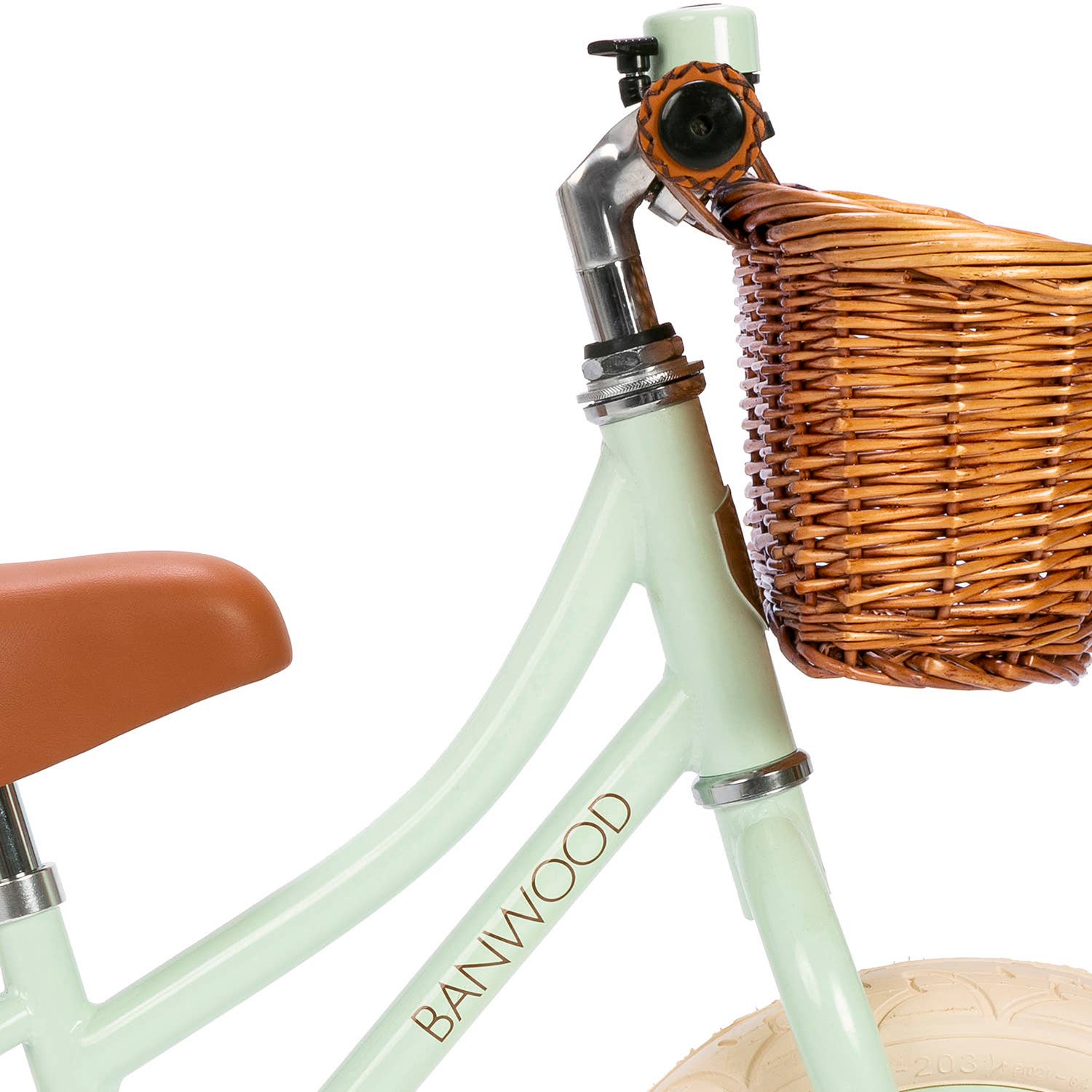 Banwood Inc - Vente Vélo et trottinette – enfant - BANWOOD DRAISIENNE FIRST GO VINTAGE - MENTHE PÂLE6