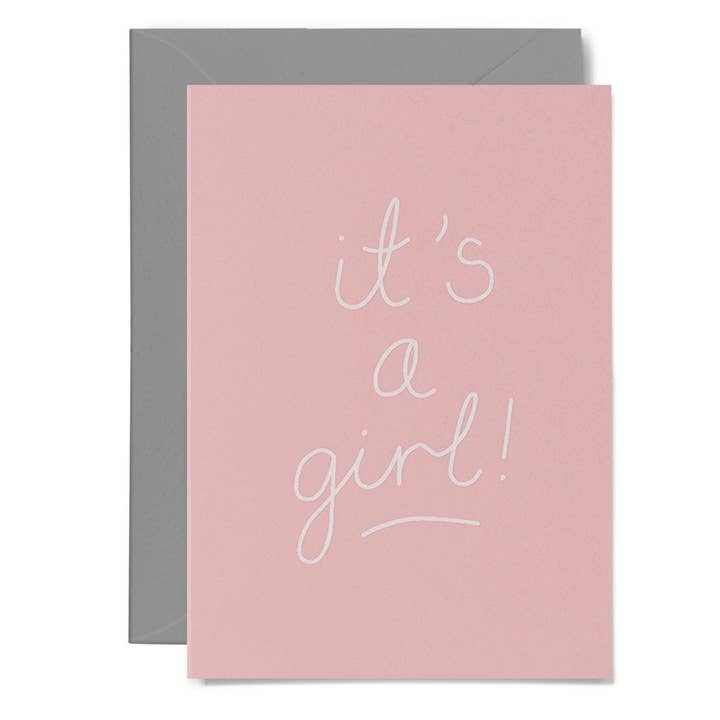 ES IST EIN MÄDCHEN - verschiedene Farben für den Großhandel von Me & Amber