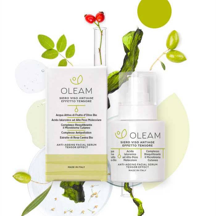 Oleam - Wholesale Facial Serum/Concentrate - Anti-aging tightening effect face serum Made in Italy