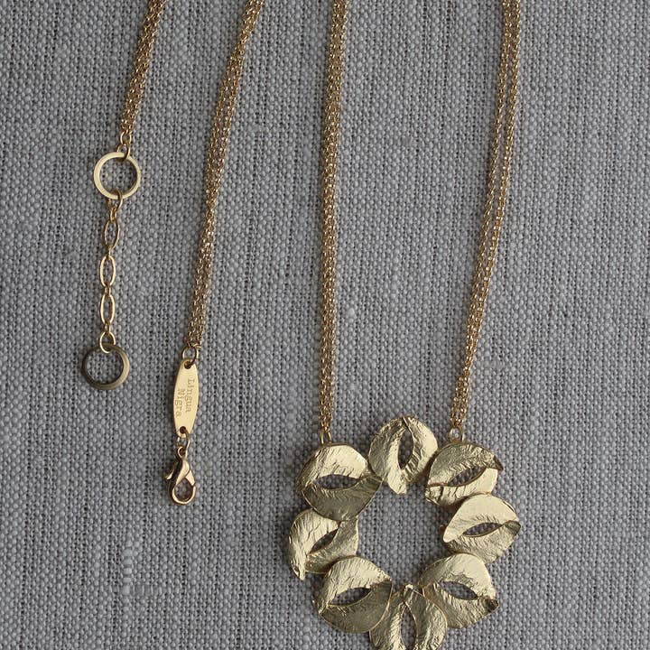 Sculptured Necklace for wholesale by Lingua Nigra