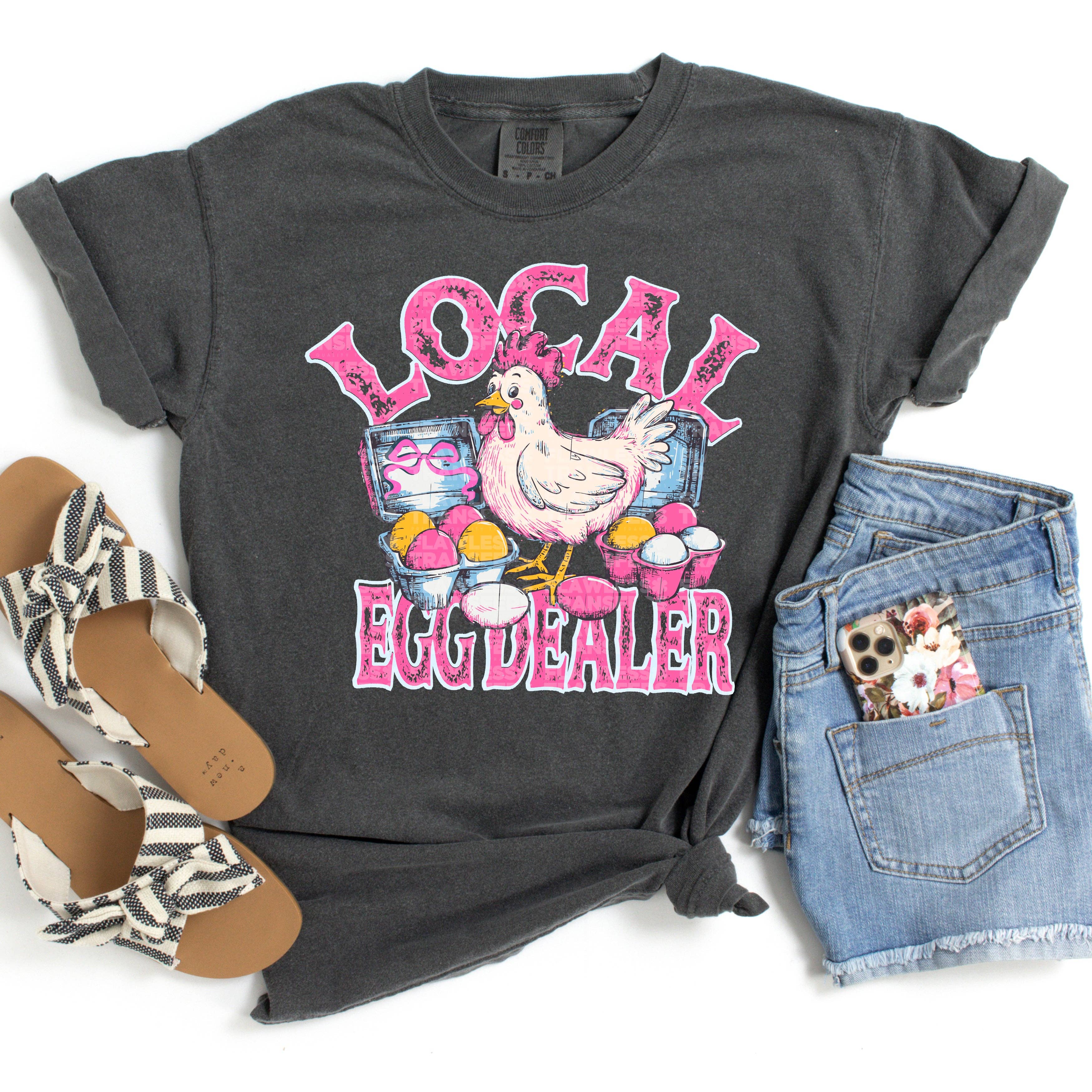 Flawless Transfers - Wholesale Sublimation Transfer - Local Egg Dealer #2244 DTF Transfer0