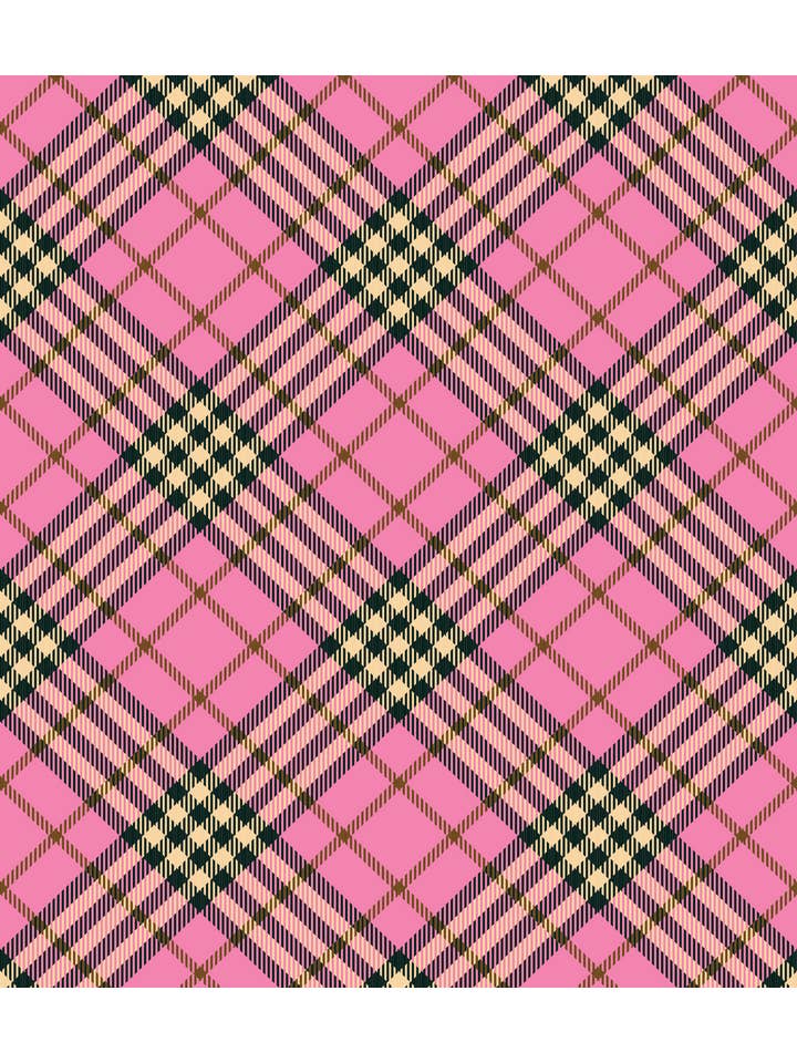 Hocsocx, Inc. - Wholesale Socks - Women's - Pink Plaid Athletic Socks