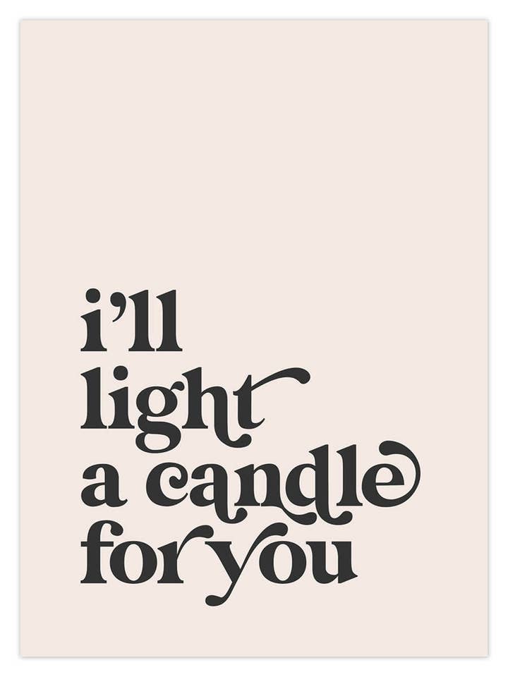 Light A Candle for wholesale by Dusty Boy Designs