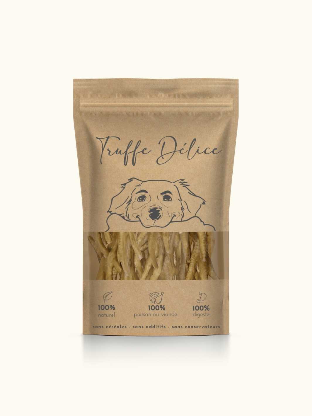 Truffe Délice - Wholesale Pet Treats - Dog - Dried chicken feet6
