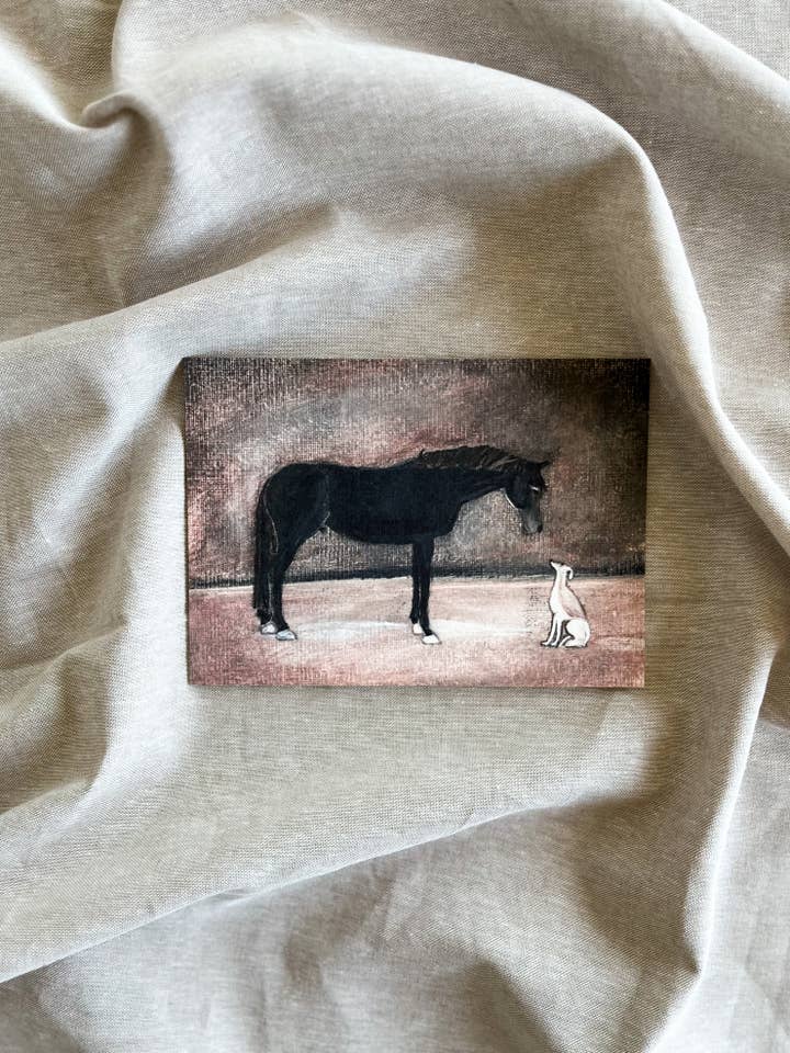 My Best Friend and I for wholesale by Elise Suzanne Fine Art